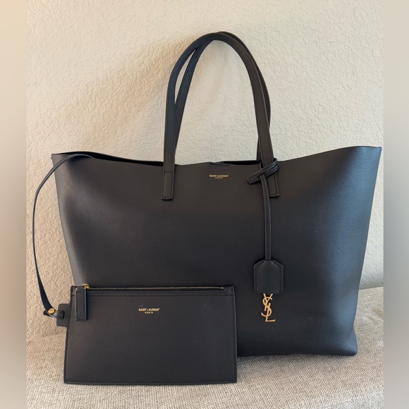 Saint Laurent Black Tote Bag - Picture 5 of 11